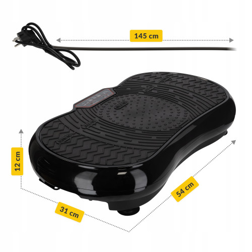 Вибрационная платформа  4FIZJO Pro+ Black - фото №4